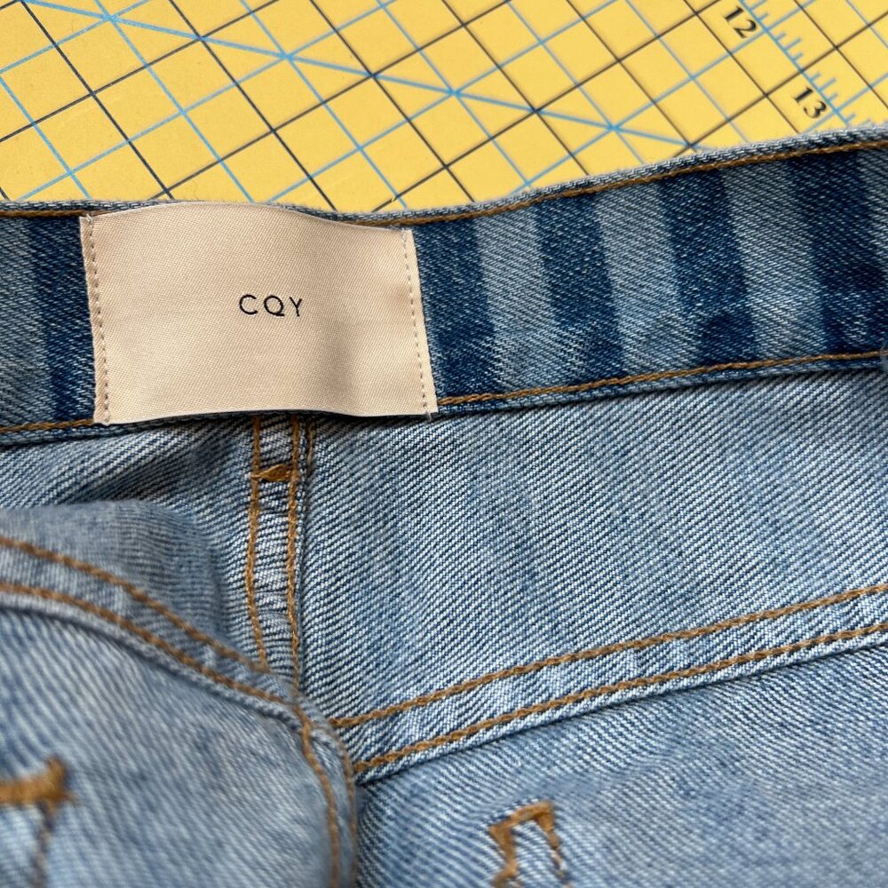 NWT CQY Denim Venice jeans in Bowie wash sz 27 - Picture 8 of 11